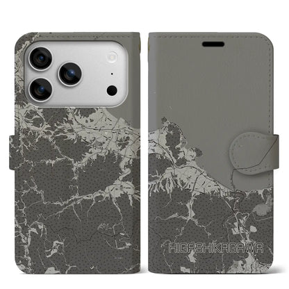 【東かがわ（香川県）】地図柄iPhoneケース（手帳タイプ）