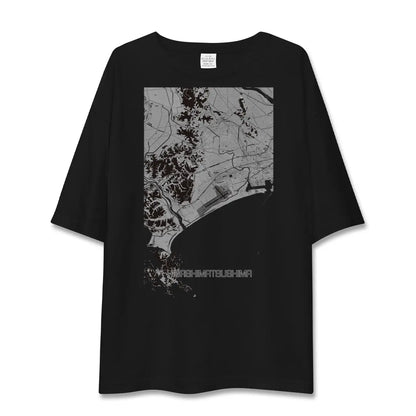 【東松島（宮城県）】地図柄ビッグシルエットTシャツ