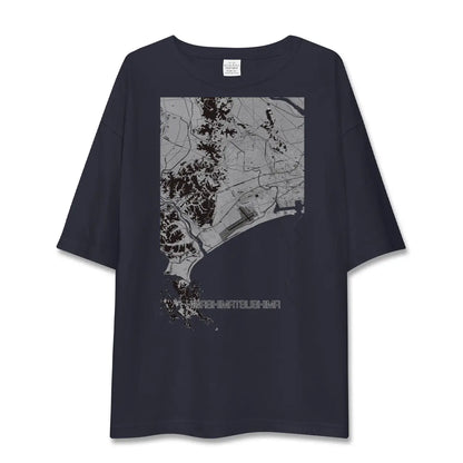 【東松島（宮城県）】地図柄ビッグシルエットTシャツ