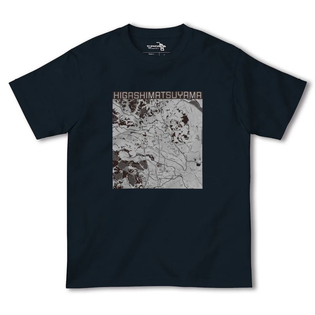 【東松山(埼玉県)】地図柄ヘビーウェイトTシャツ