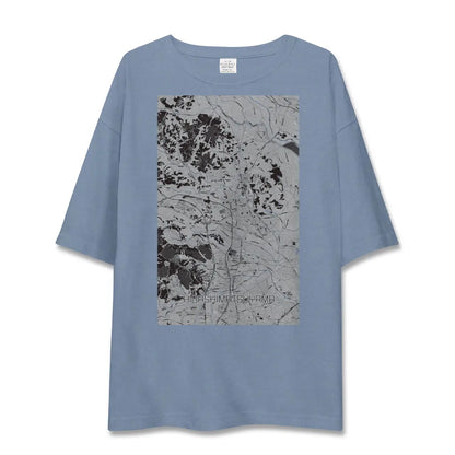 【東松山（埼玉県）】地図柄ビッグシルエットTシャツ