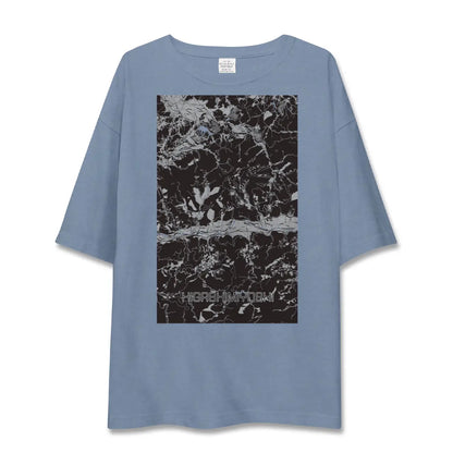 【東みよし（徳島県）】地図柄ビッグシルエットTシャツ
