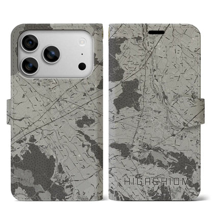 【東近江（滋賀県）】地図柄iPhoneケース（手帳タイプ）