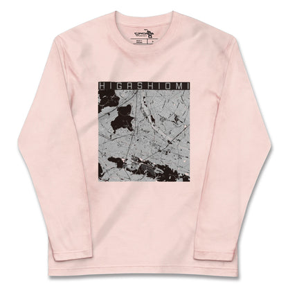 【東近江（滋賀県）】地図柄ロングスリーブTシャツ