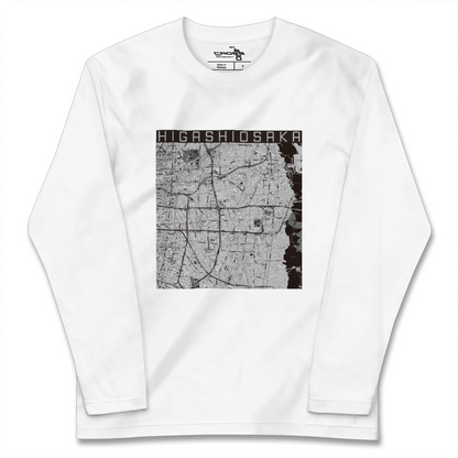 【東大阪（大阪府）】地図柄ロングスリーブTシャツ