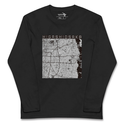 【東大阪（大阪府）】地図柄ロングスリーブTシャツ
