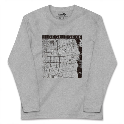 【東大阪（大阪府）】地図柄ロングスリーブTシャツ