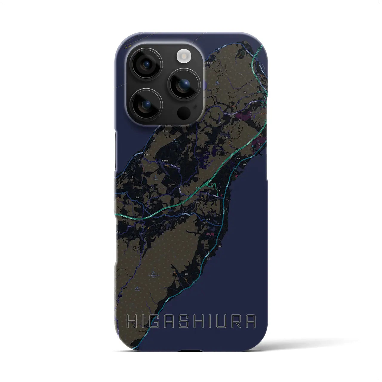 【東浦（兵庫県）】地図柄iPhoneケース（バックカバータイプ）