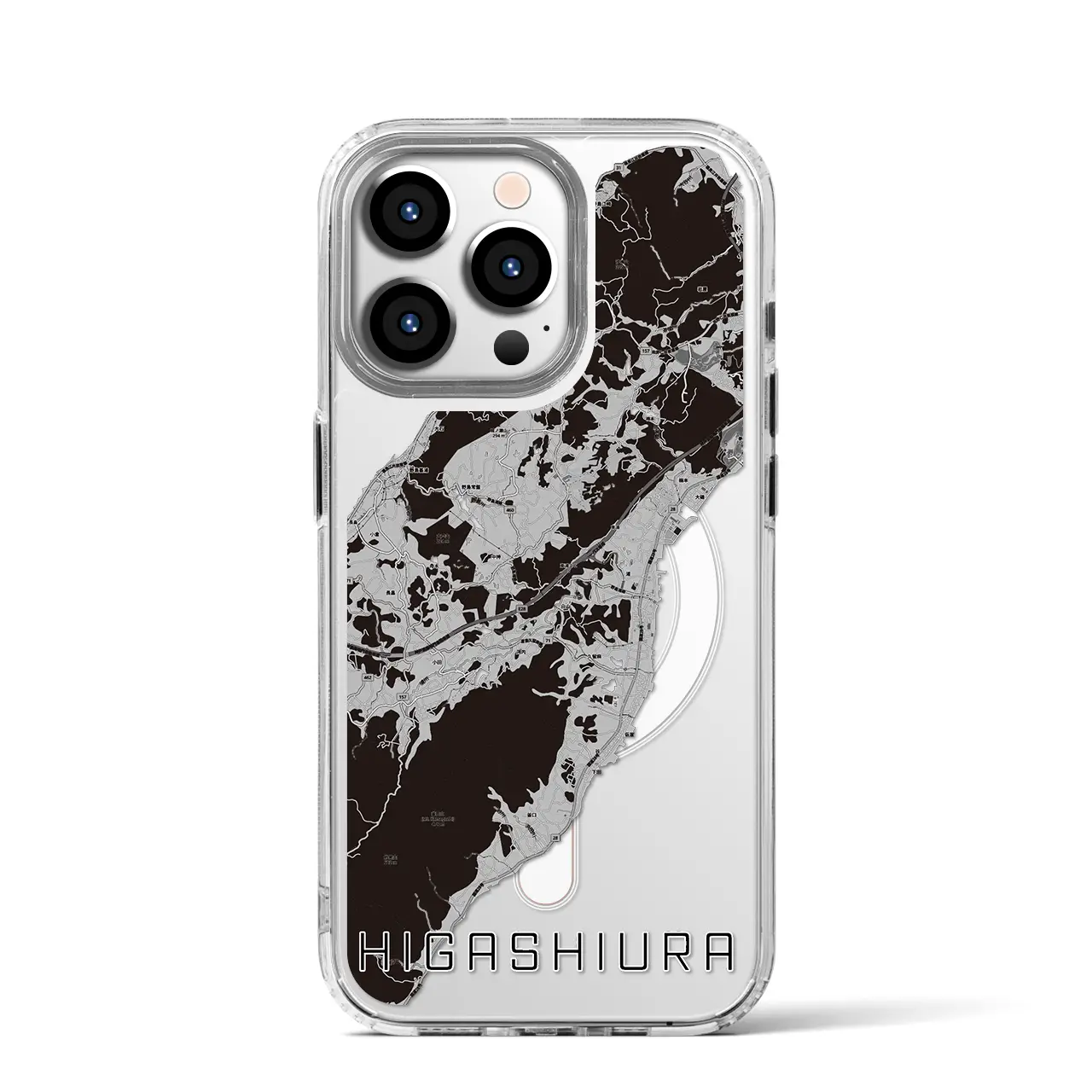 【東浦（兵庫県）】地図柄iPhoneケース（MagSafeタイプ）