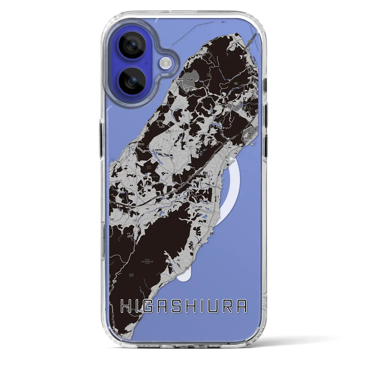 【東浦（兵庫県）】地図柄iPhoneケース（MagSafeタイプ）