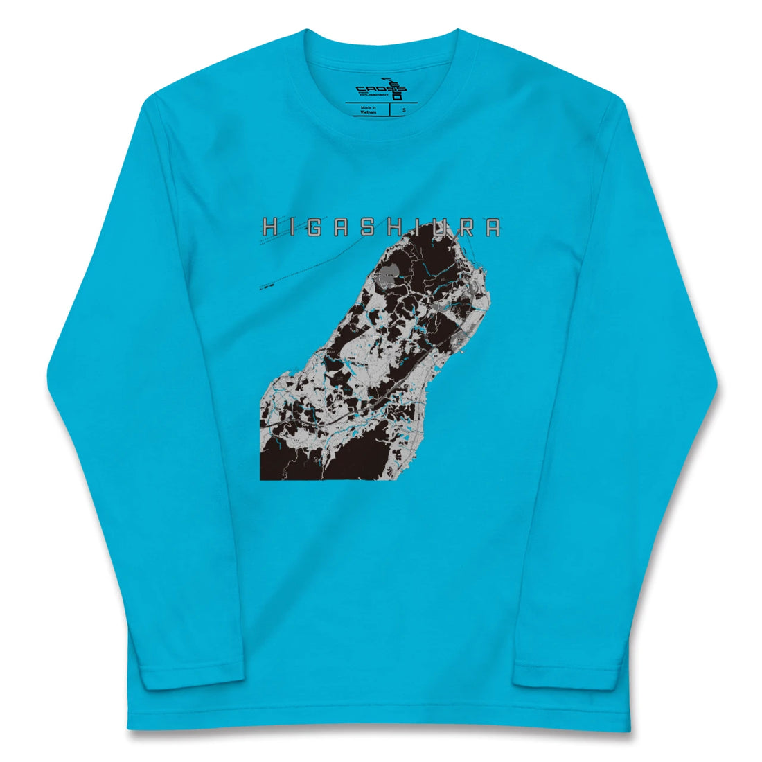 【東浦(兵庫県)(兵庫県)】地図柄ロングスリーブTシャツ