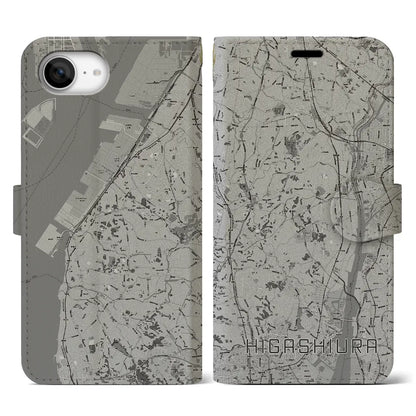 【東浦（愛知県）】地図柄iPhoneケース（手帳タイプ）