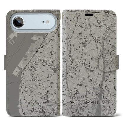 【東浦（愛知県）】地図柄iPhoneケース（手帳タイプ）