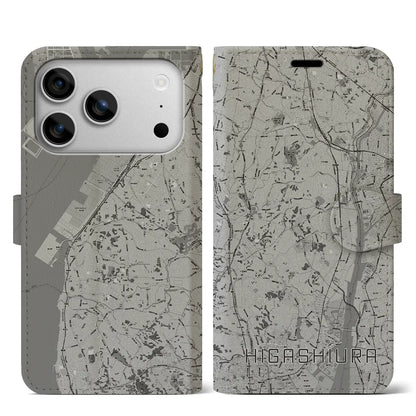 【東浦（愛知県）】地図柄iPhoneケース（手帳タイプ）