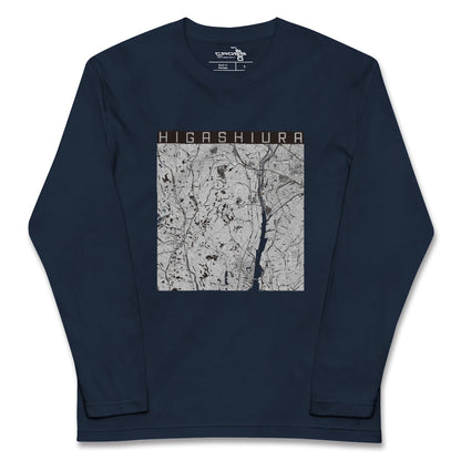 【東浦（愛知県）】地図柄ロングスリーブTシャツ