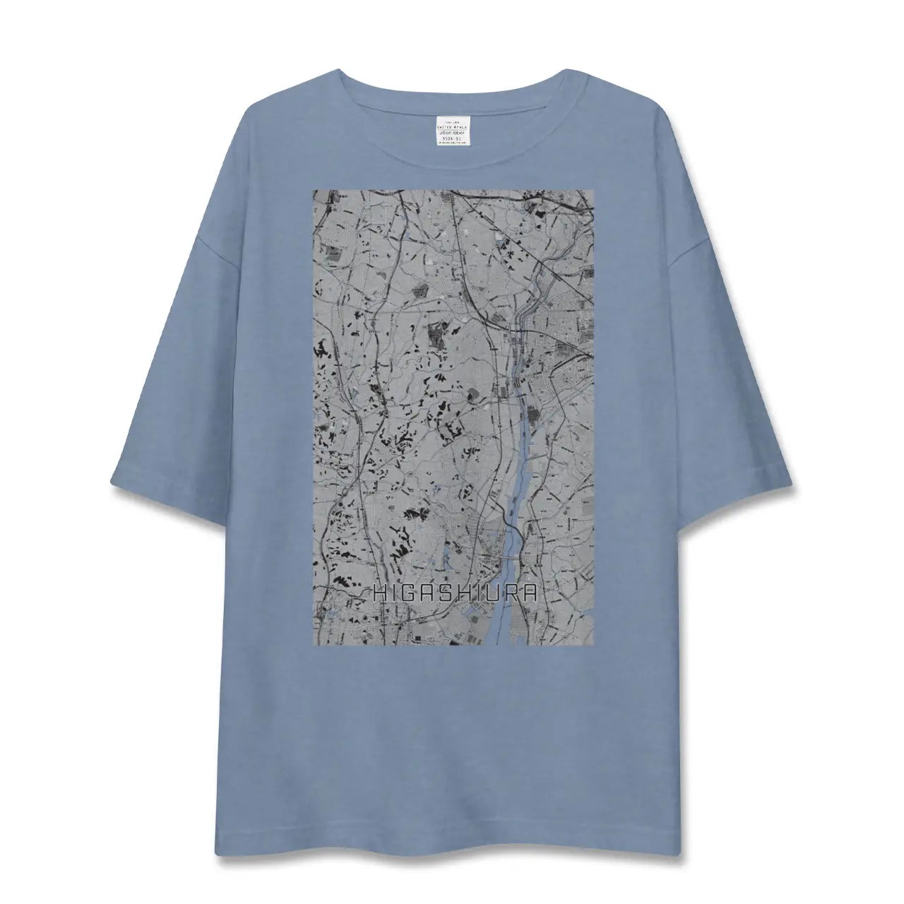 【東浦（愛知県）】地図柄ビッグシルエットTシャツ