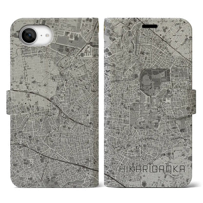 【光が丘（東京都）】地図柄iPhoneケース（手帳タイプ）