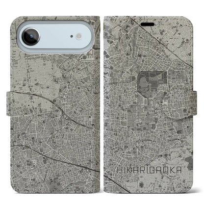 【光が丘（東京都）】地図柄iPhoneケース（手帳タイプ）