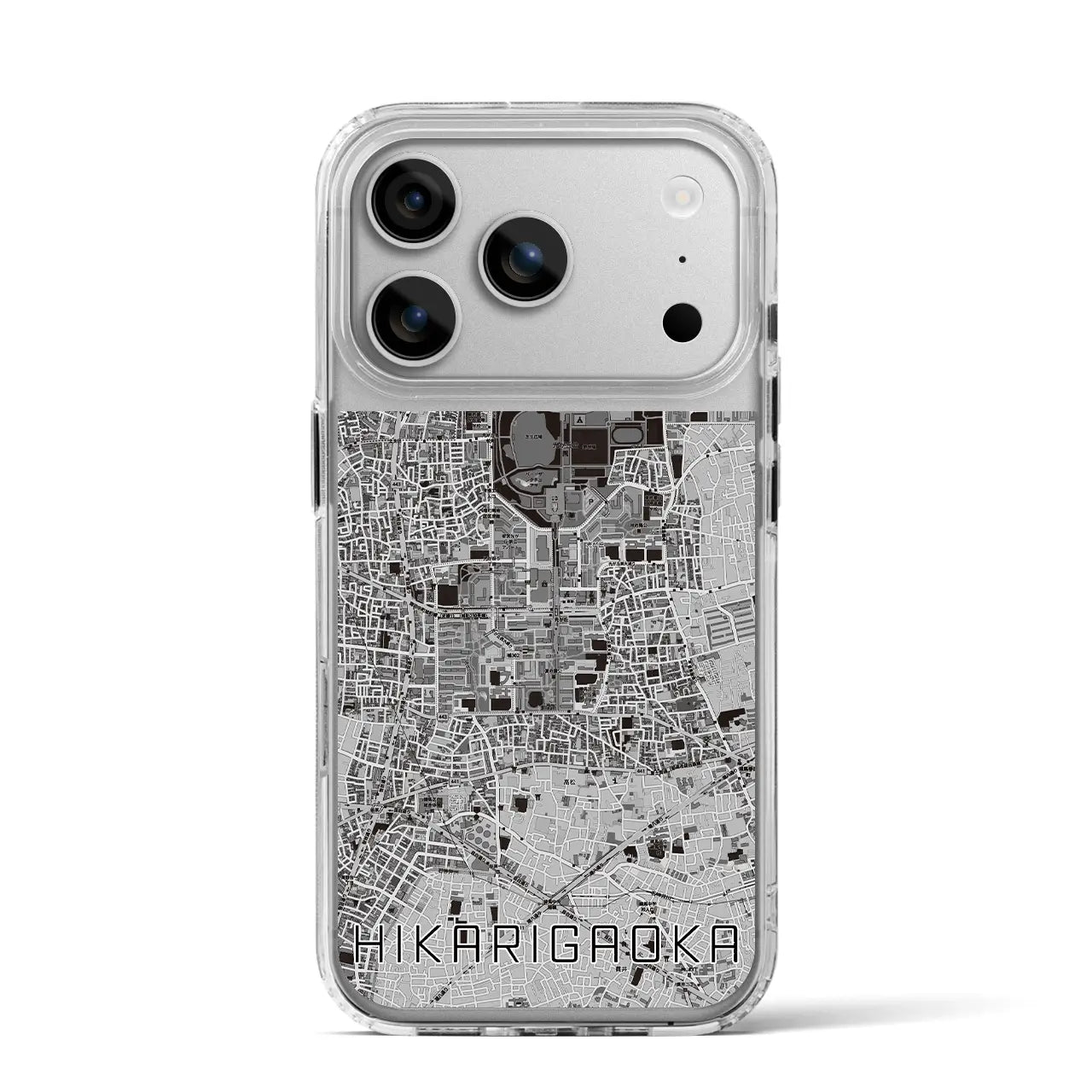 【光が丘（東京都）】地図柄iPhoneケース（MagSafeタイプ）