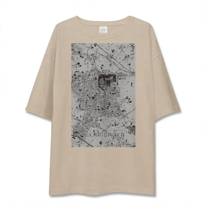 【光が丘（東京都）】地図柄ビッグシルエットTシャツ