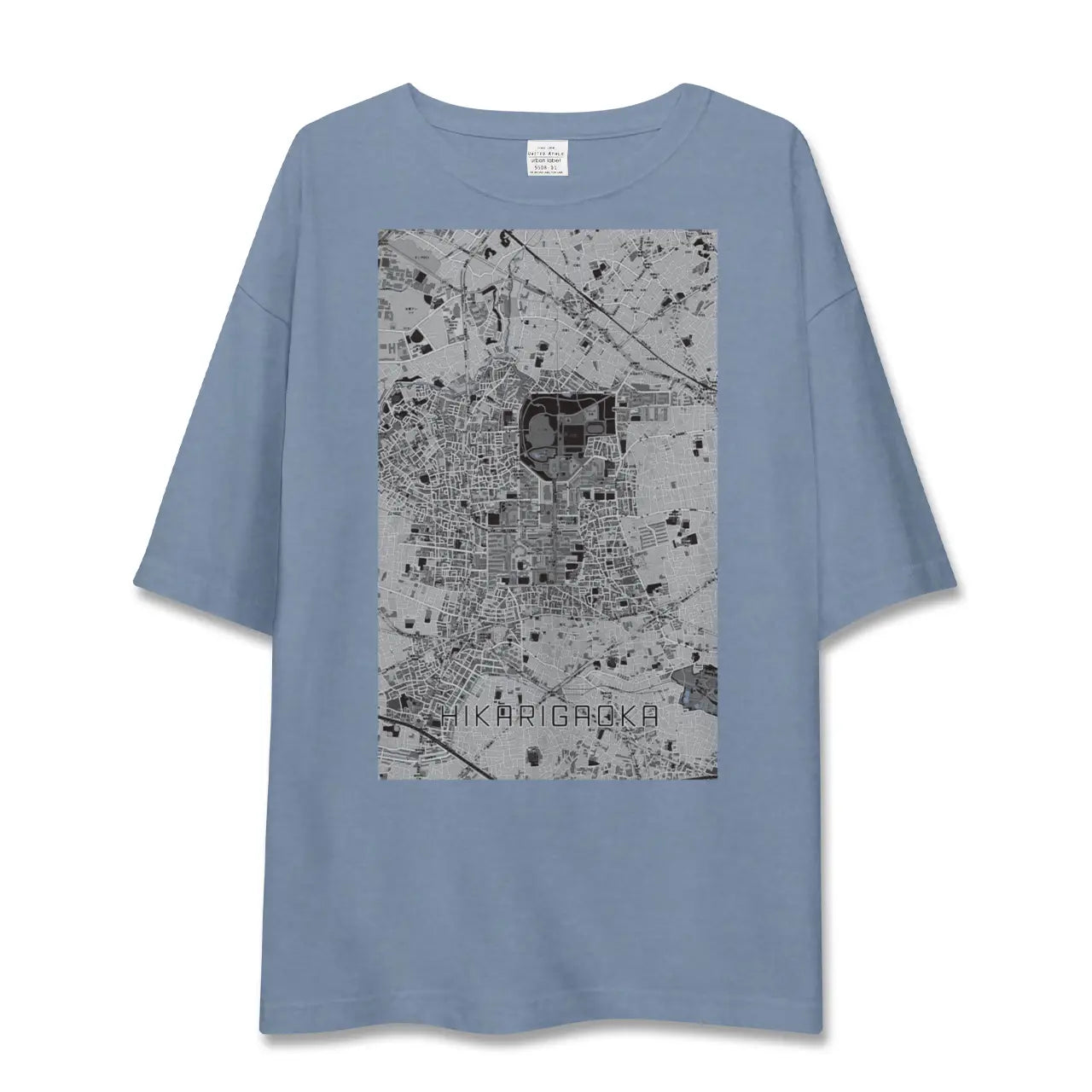 【光が丘（東京都）】地図柄ビッグシルエットTシャツ