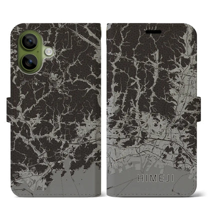 【姫路2（兵庫県）】地図柄iPhoneケース（手帳タイプ）