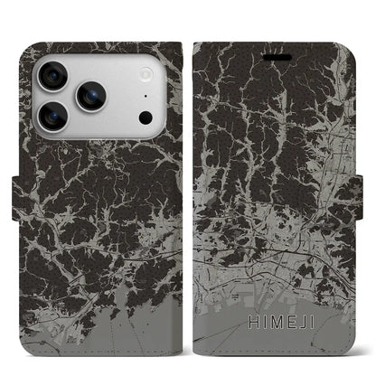 【姫路2（兵庫県）】地図柄iPhoneケース（手帳タイプ）