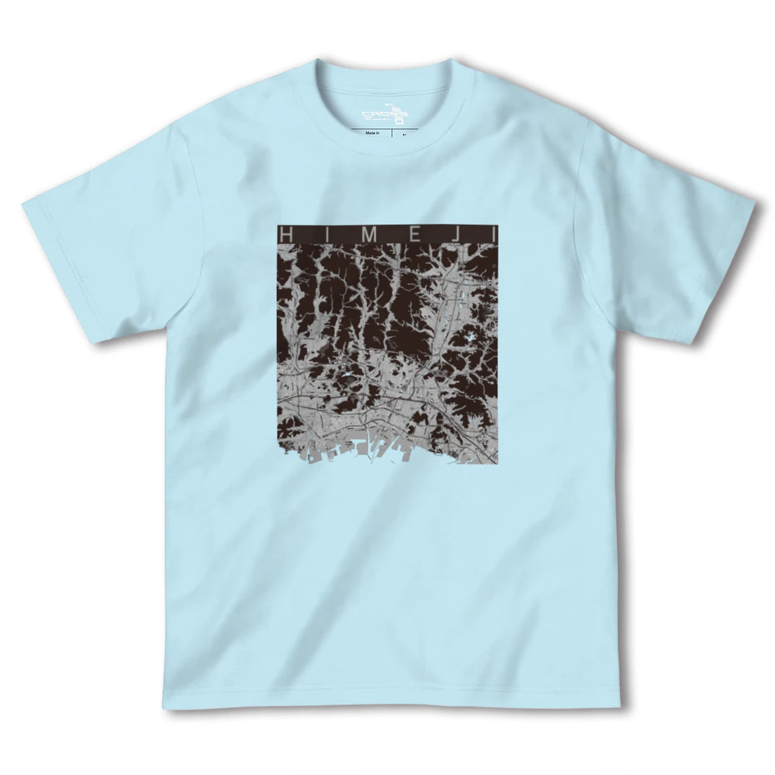 【姫路2(兵庫県)】地図柄ヘビーウェイトTシャツ