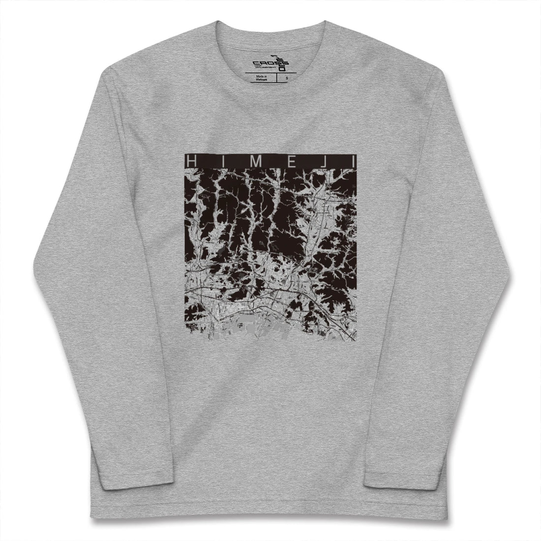 【姫路2（兵庫県）】地図柄ロングスリーブTシャツ