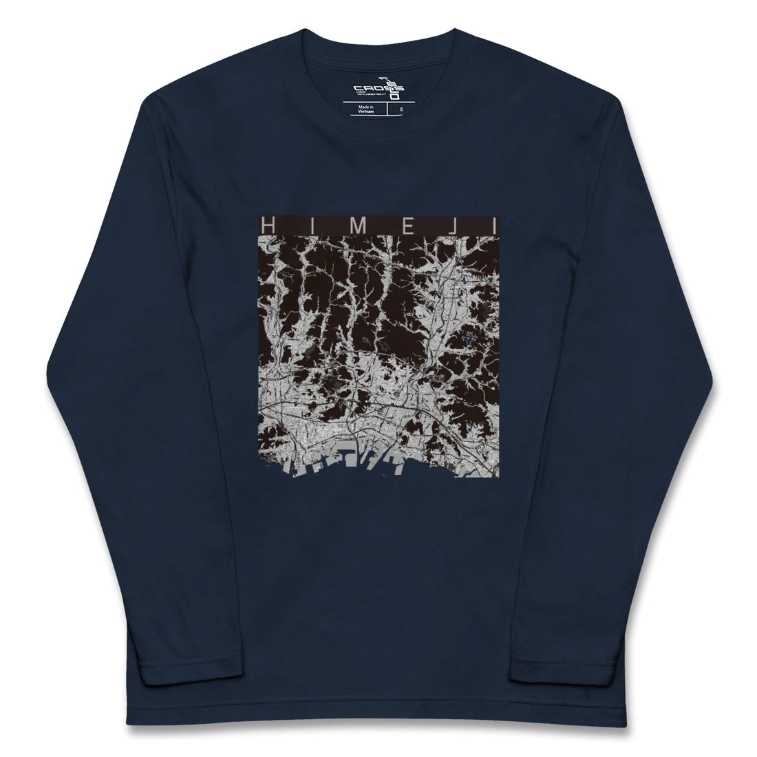 【姫路2(兵庫県)】地図柄ロングスリーブTシャツ