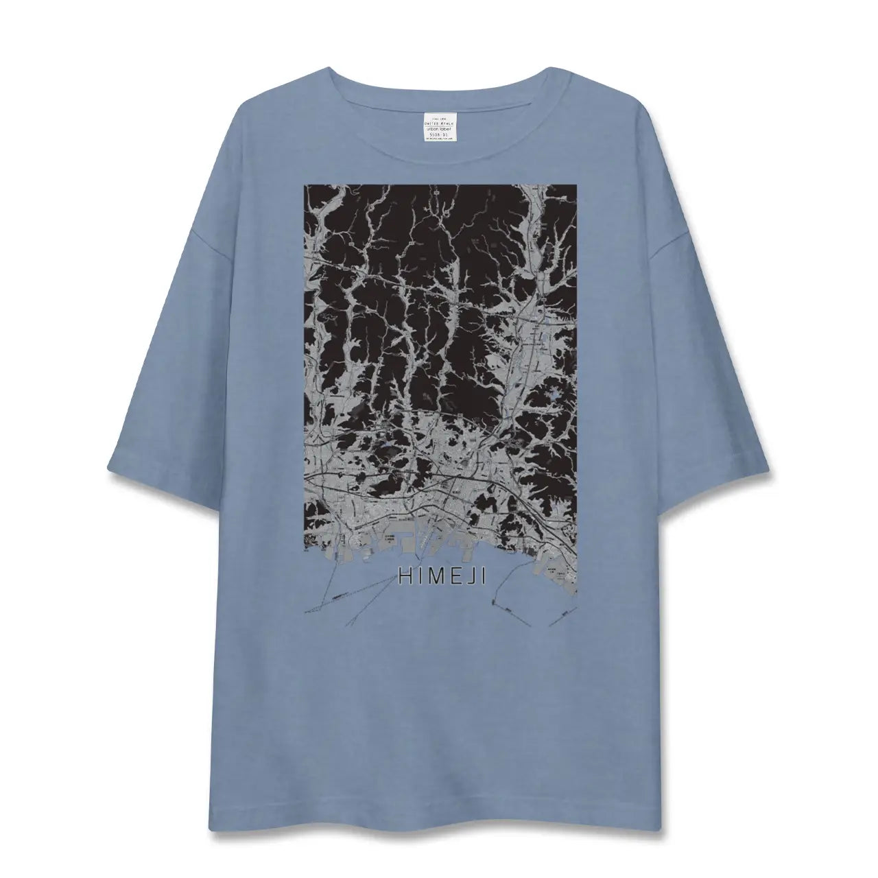 【姫路2（兵庫県）】地図柄ビッグシルエットTシャツ