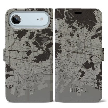 【姫路（兵庫県）】地図柄iPhoneケース（手帳タイプ）