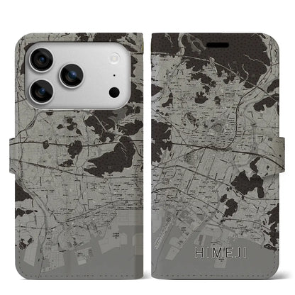 【姫路（兵庫県）】地図柄iPhoneケース（手帳タイプ）