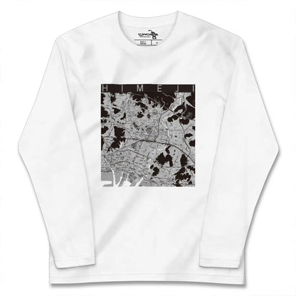 【姫路（兵庫県）】地図柄ロングスリーブTシャツ