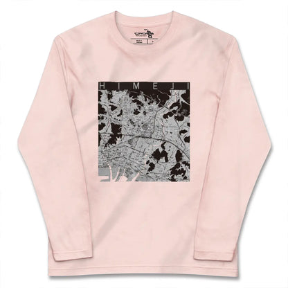 【姫路（兵庫県）】地図柄ロングスリーブTシャツ