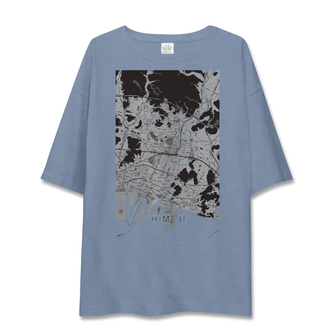 【姫路（兵庫県）】地図柄ビッグシルエットTシャツ