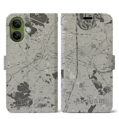 【平針（愛知県）】地図柄iPhoneケース（手帳タイプ）