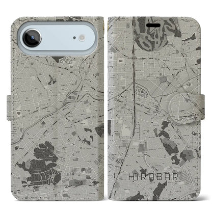 【平針（愛知県）】地図柄iPhoneケース（手帳タイプ）