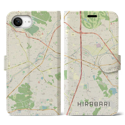 【平針（愛知県）】地図柄iPhoneケース（手帳タイプ）