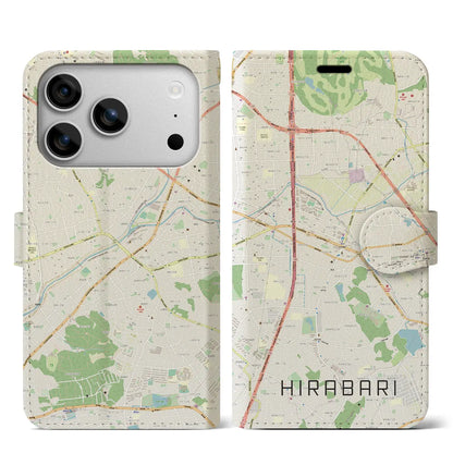 【平針（愛知県）】地図柄iPhoneケース（手帳タイプ）