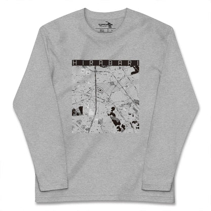 【平針（愛知県）】地図柄ロングスリーブTシャツ