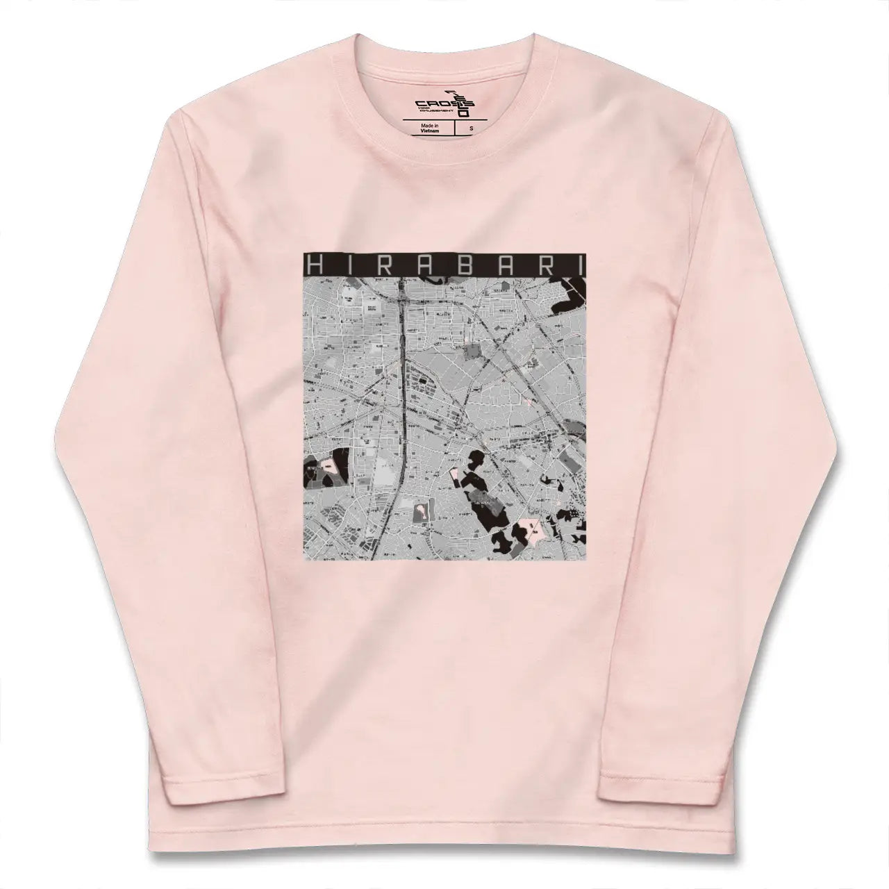 【平針（愛知県）】地図柄ロングスリーブTシャツ