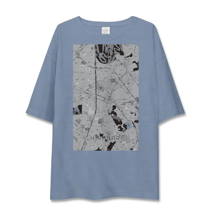 【平針（愛知県）】地図柄ビッグシルエットTシャツ
