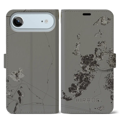 【平戸（長崎県）】地図柄iPhoneケース（手帳タイプ）