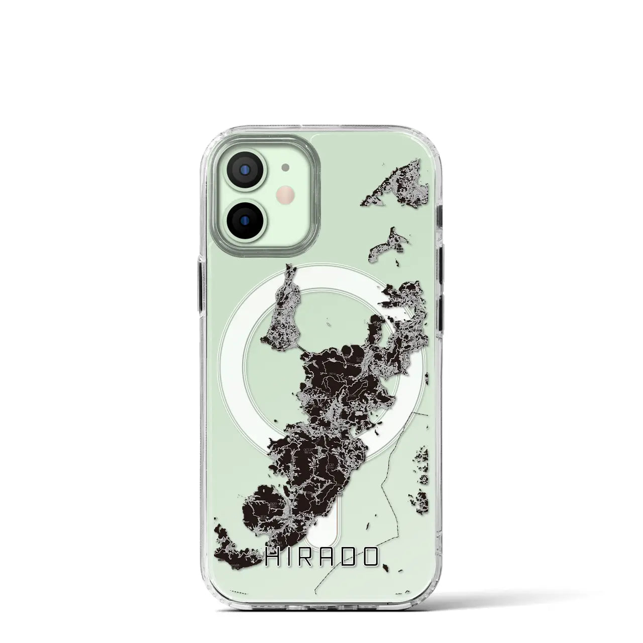 【平戸（長崎県）】地図柄iPhoneケース（MagSafeタイプ）