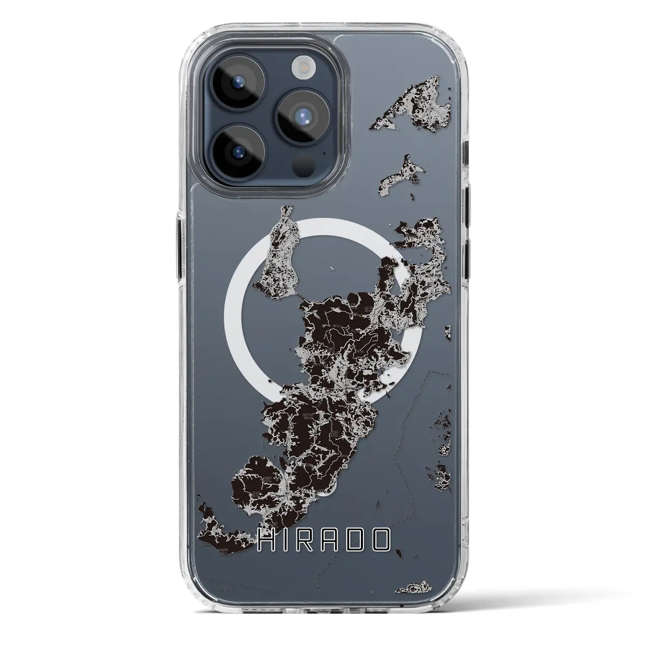 【平戸（長崎県）】地図柄iPhoneケース（MagSafeタイプ）