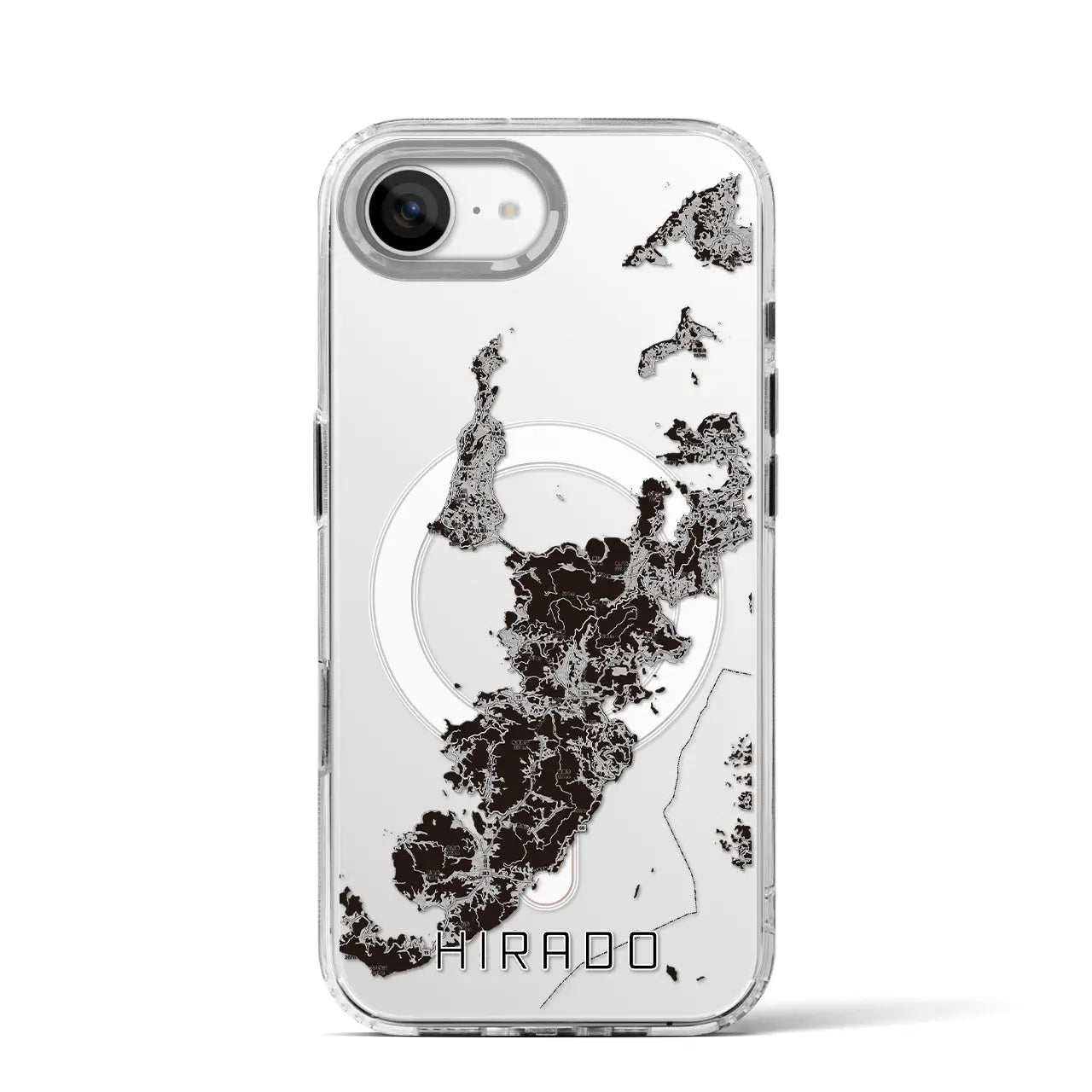 【平戸（長崎県）】地図柄iPhoneケース（MagSafeタイプ）