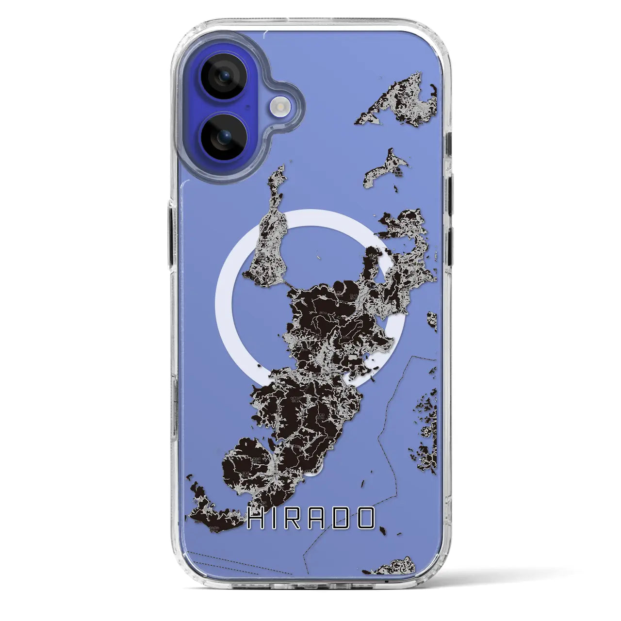 【平戸（長崎県）】地図柄iPhoneケース（MagSafeタイプ）