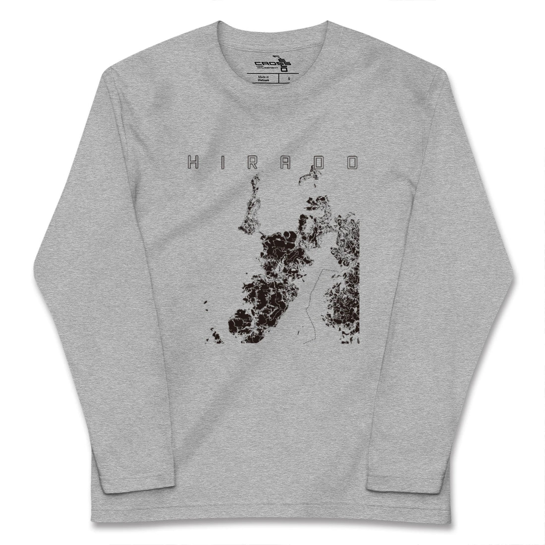 【平戸（長崎県）】地図柄ロングスリーブTシャツ