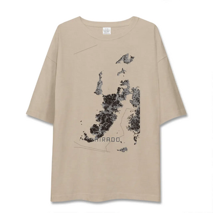 【平戸（長崎県）】地図柄ビッグシルエットTシャツ